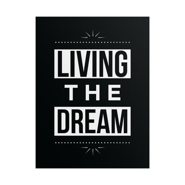 Living The Dream Poster