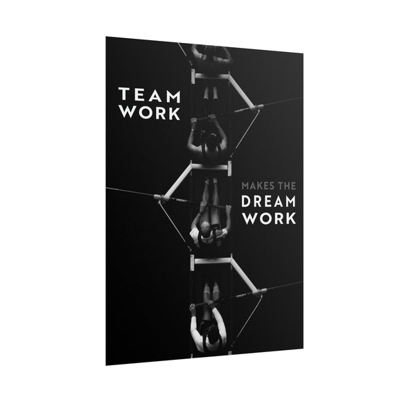 Teamwork - Black And White - Poster additional image 1