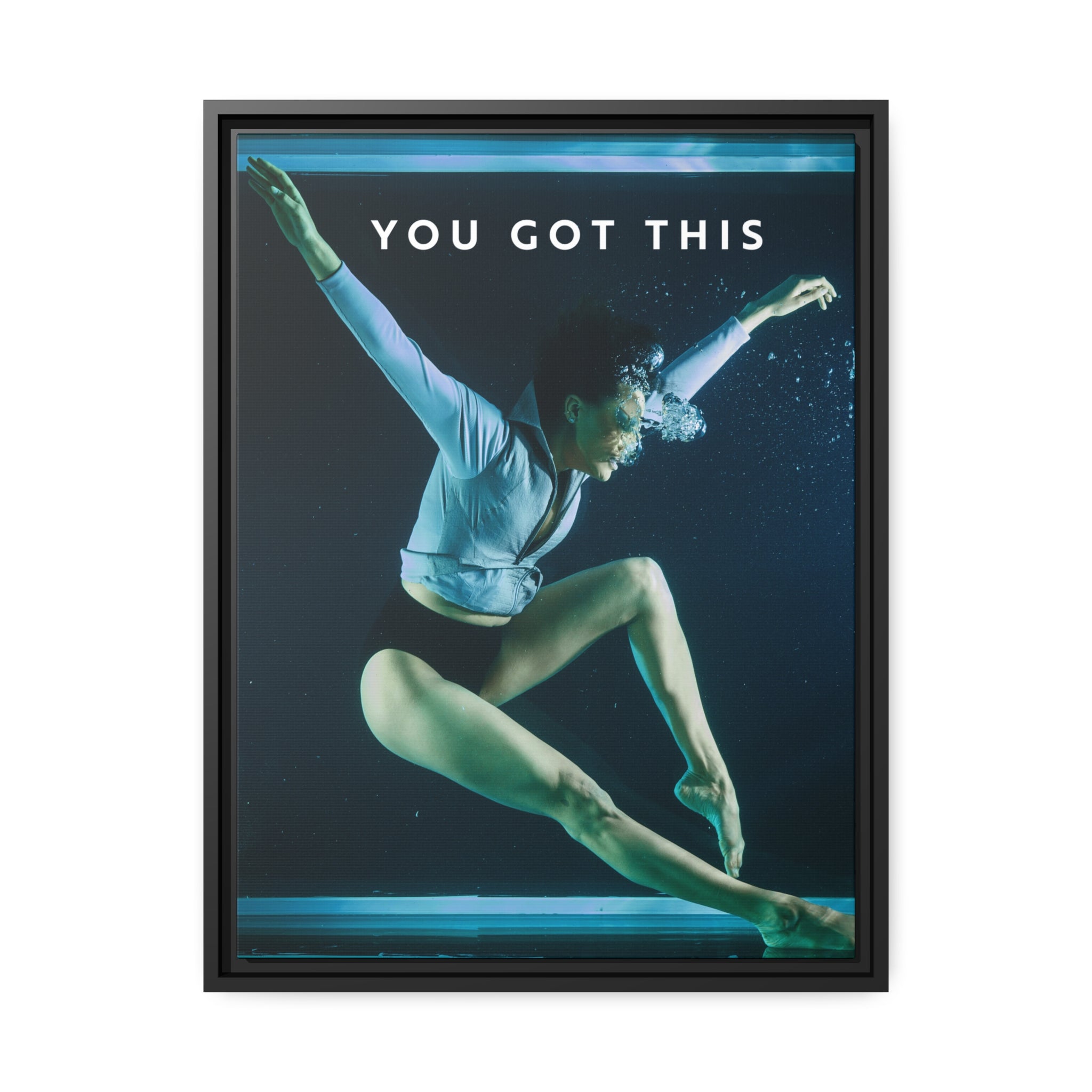 You Got This - Grace Under Pressure - Framed Canvas