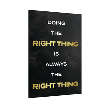 Doing The Right Thing Poster additional image 1