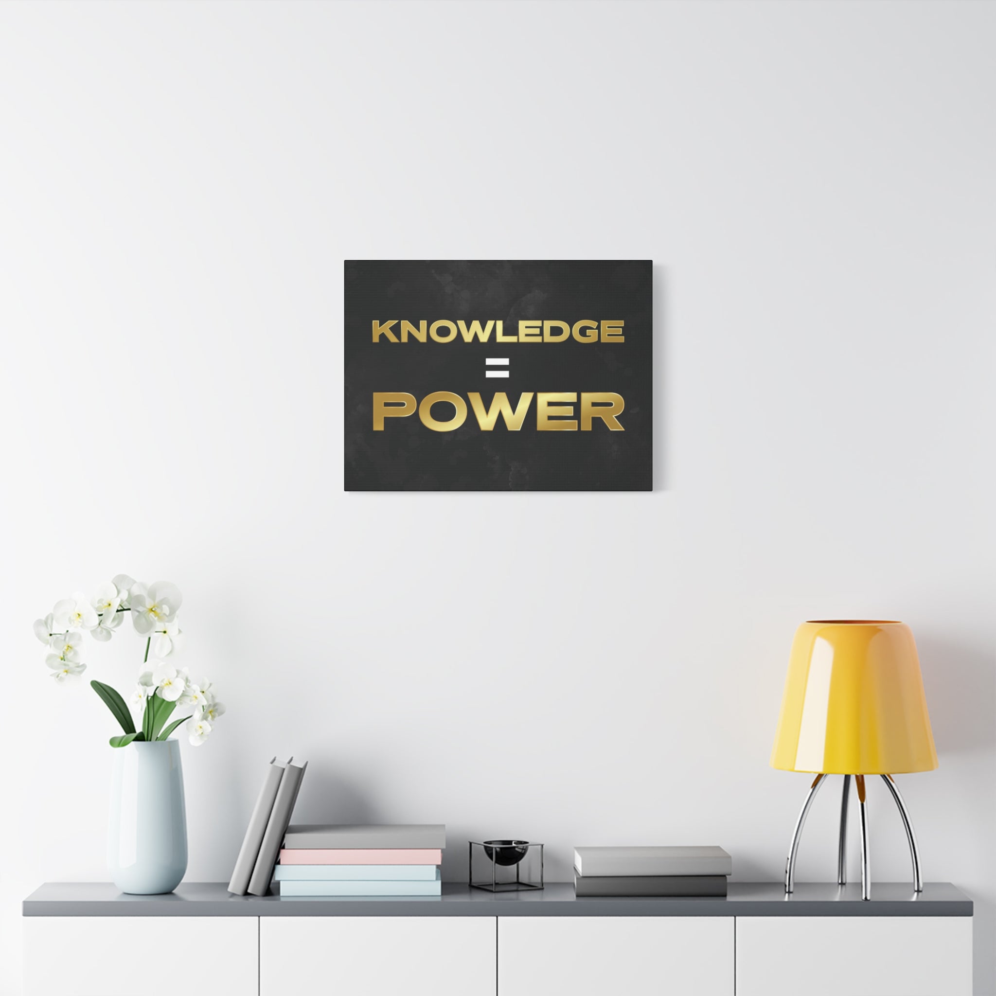 Knowledge Equals Power Wall Art additional image 3