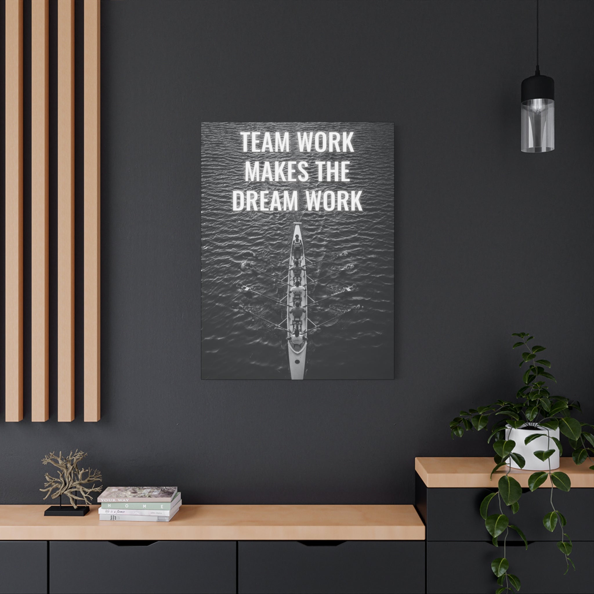 Team Work Makes The Dream Work Wall Art additional image 1