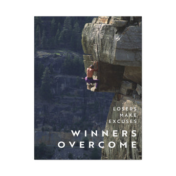 Winners Overcome Wall Art