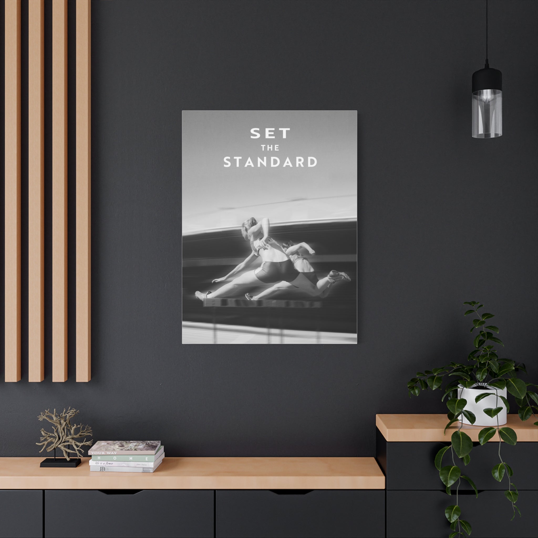 Set The Standard - Black And White - Wall Art additional image 4