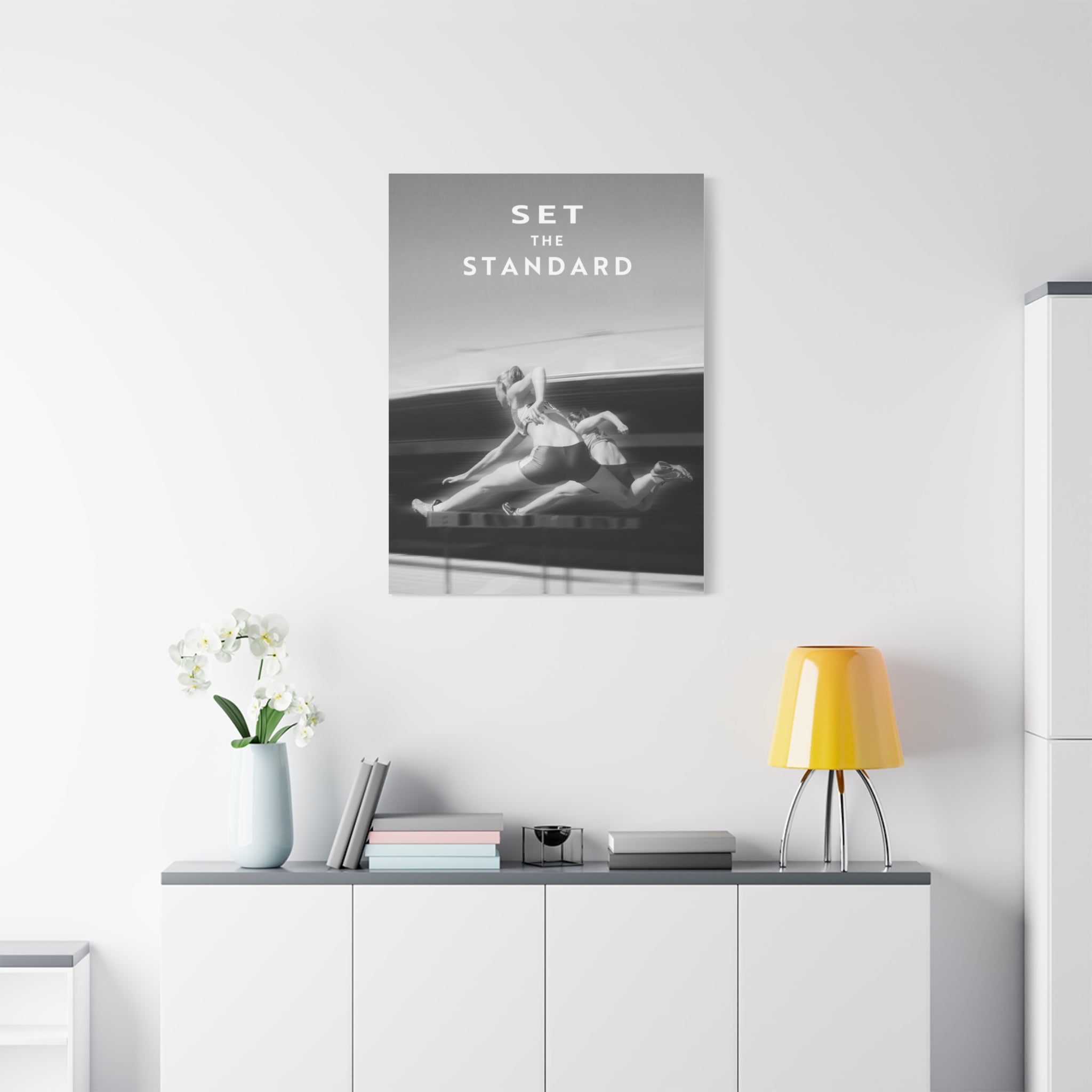 Set The Standard - Black And White - Wall Art additional image 3