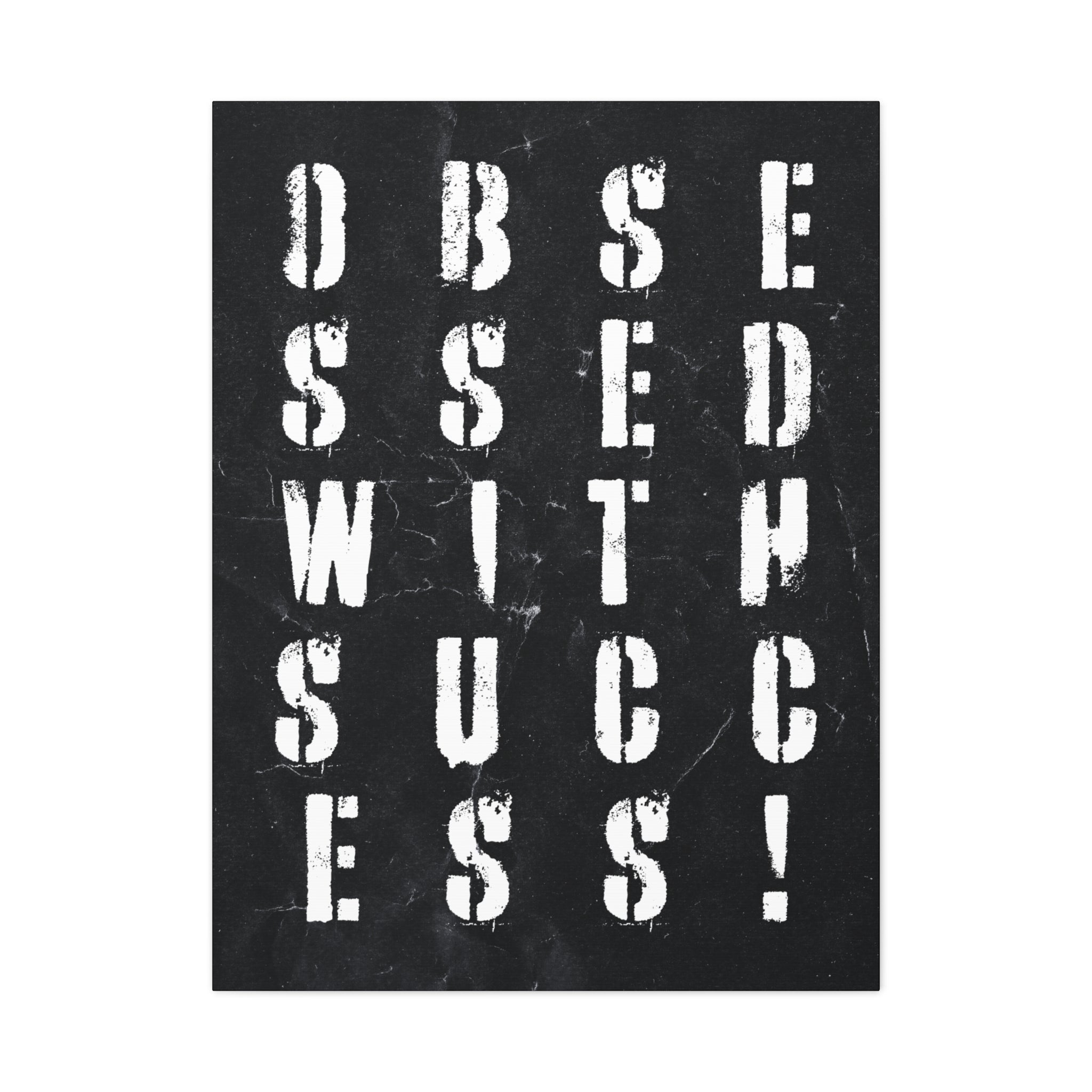 Obsessed With Success - Grid - Wall Art