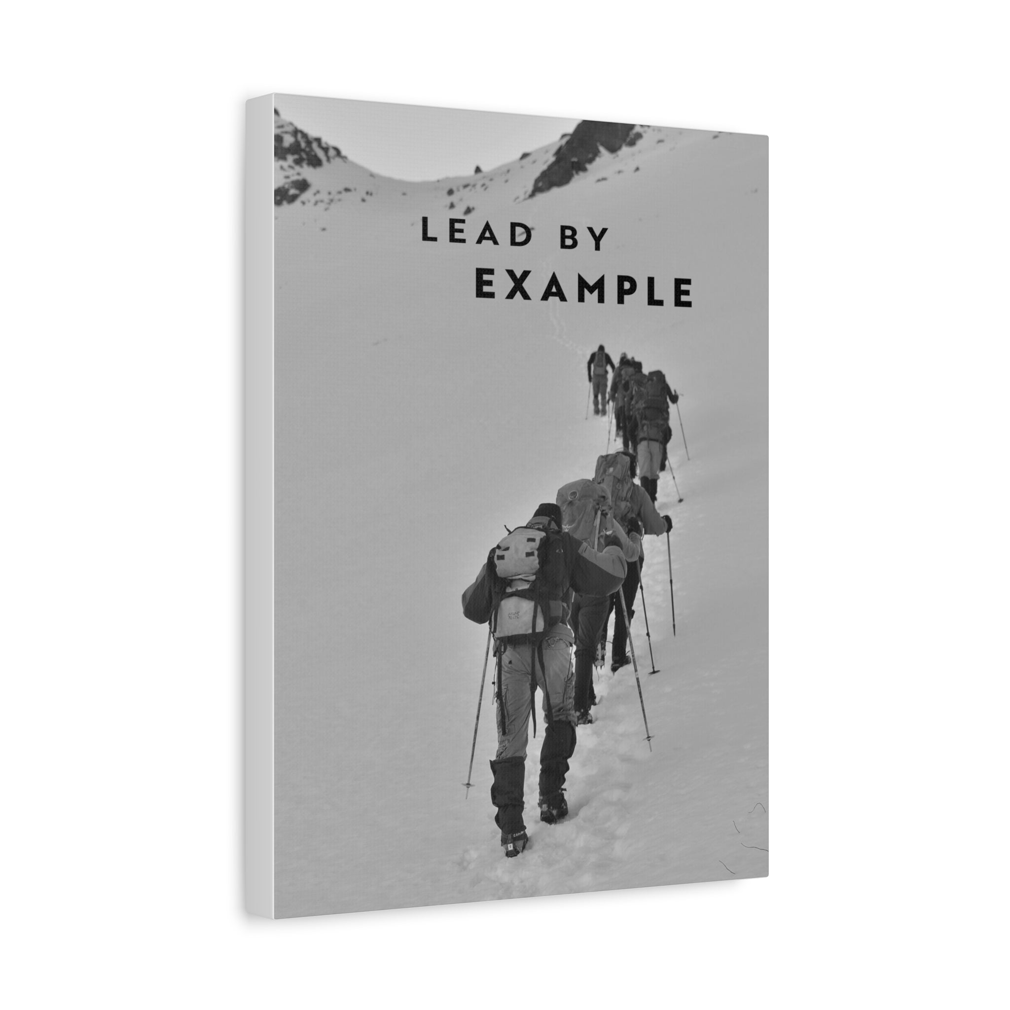 Lead By Example - Black And White - Wall Art additional image 1