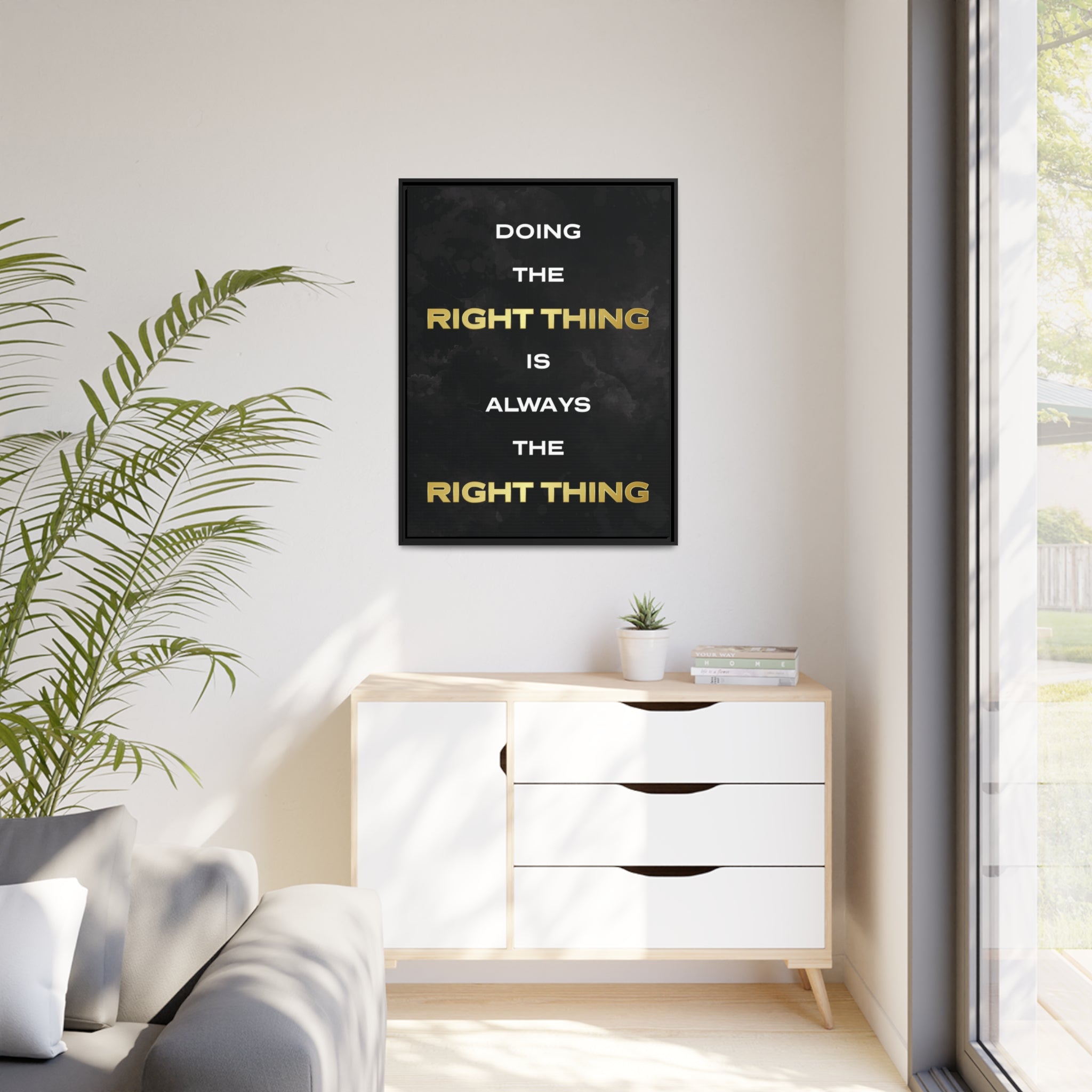 Doing The Right Thing Wall Art additional image 4