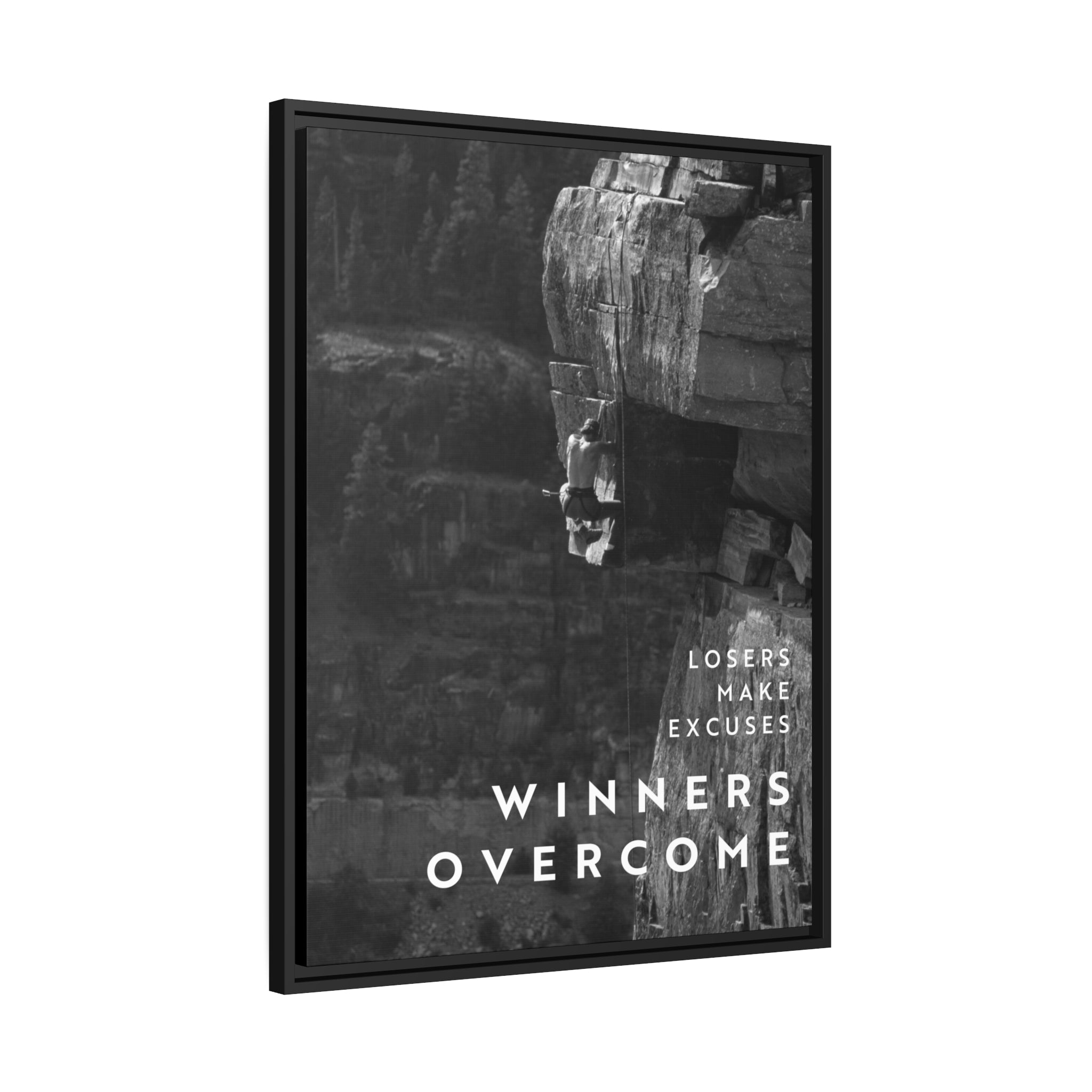 Winners Overcome - Black And White - Wall Art additional image 6