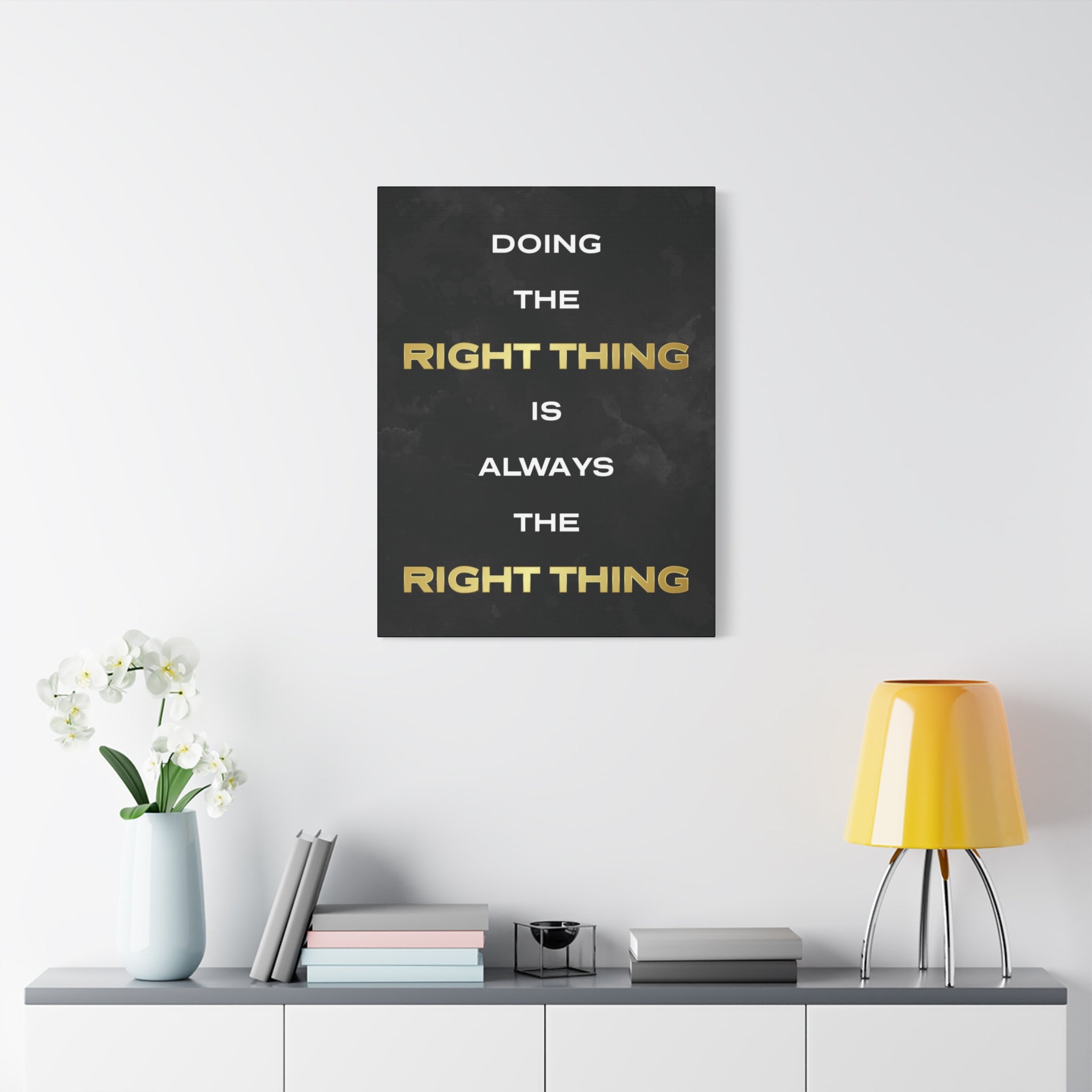 Doing The Right Thing Wall Art additional image 2