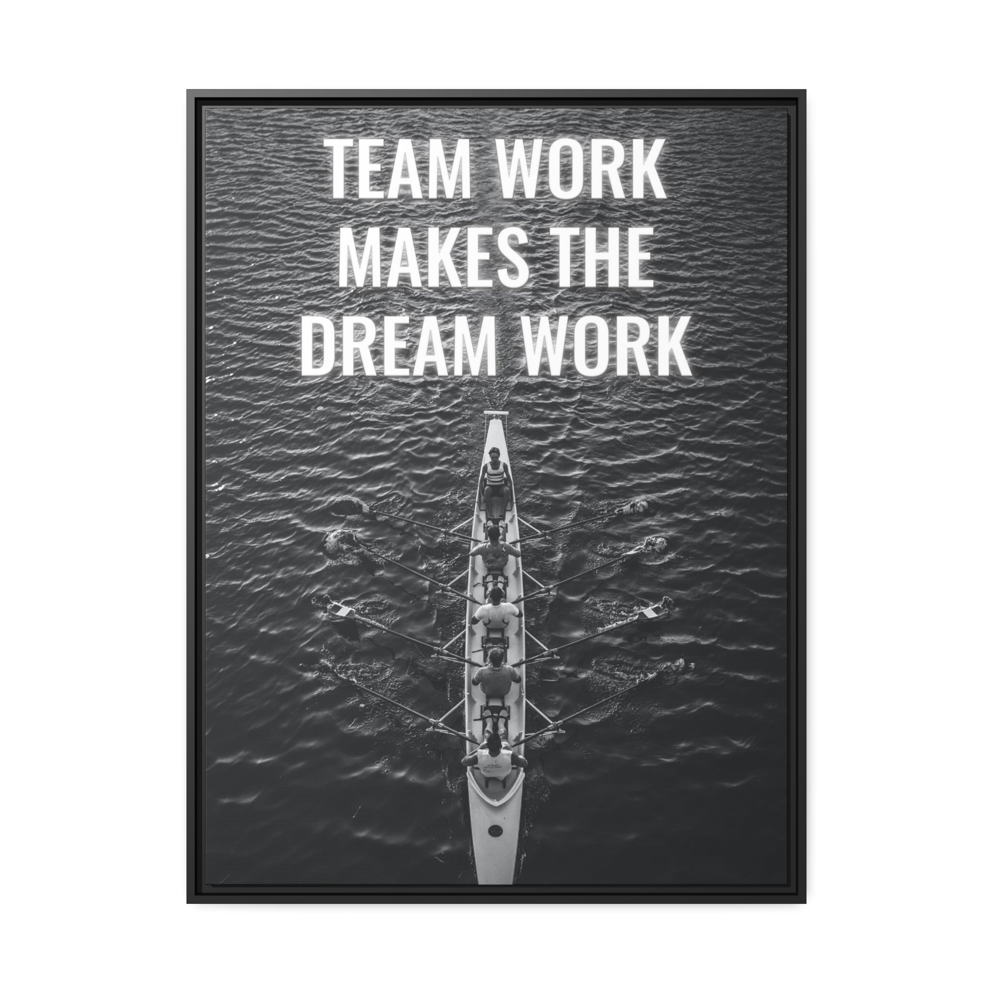 Teamwork Makes The Dream Work Wall Art additional image 4
