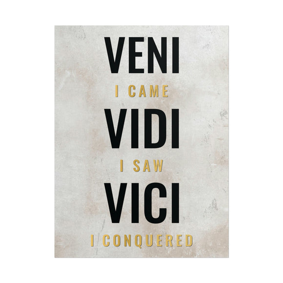 Veni Vidi Vici Poster