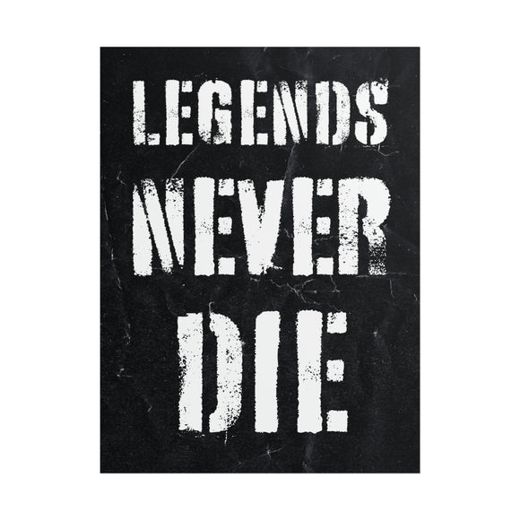 Legends Never Die Poster