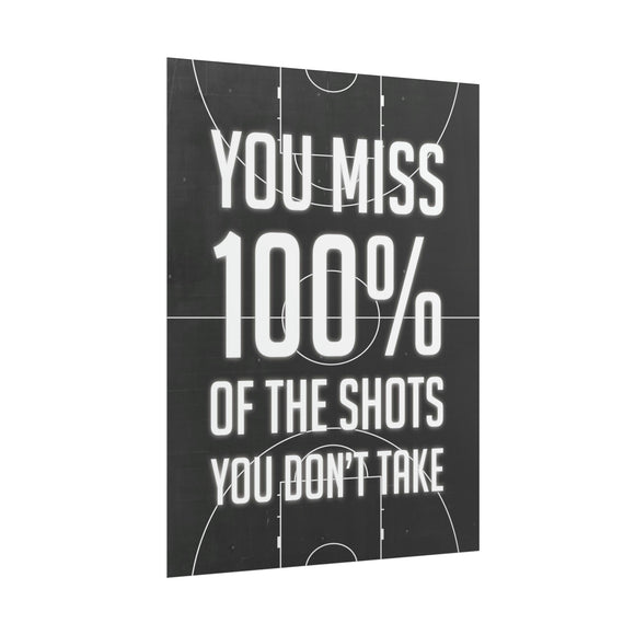 100 Percent of Shots You Don't Take Poster additional image 1