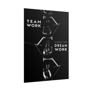 Teamwork - Black And White - Poster additional image 1