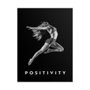 Positivity - Airborne Black And White - Poster