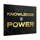 Knowledge Equals Power Poster additional image 1