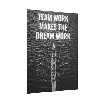 Teamwork Makes The Dream Work Poster additional image 1