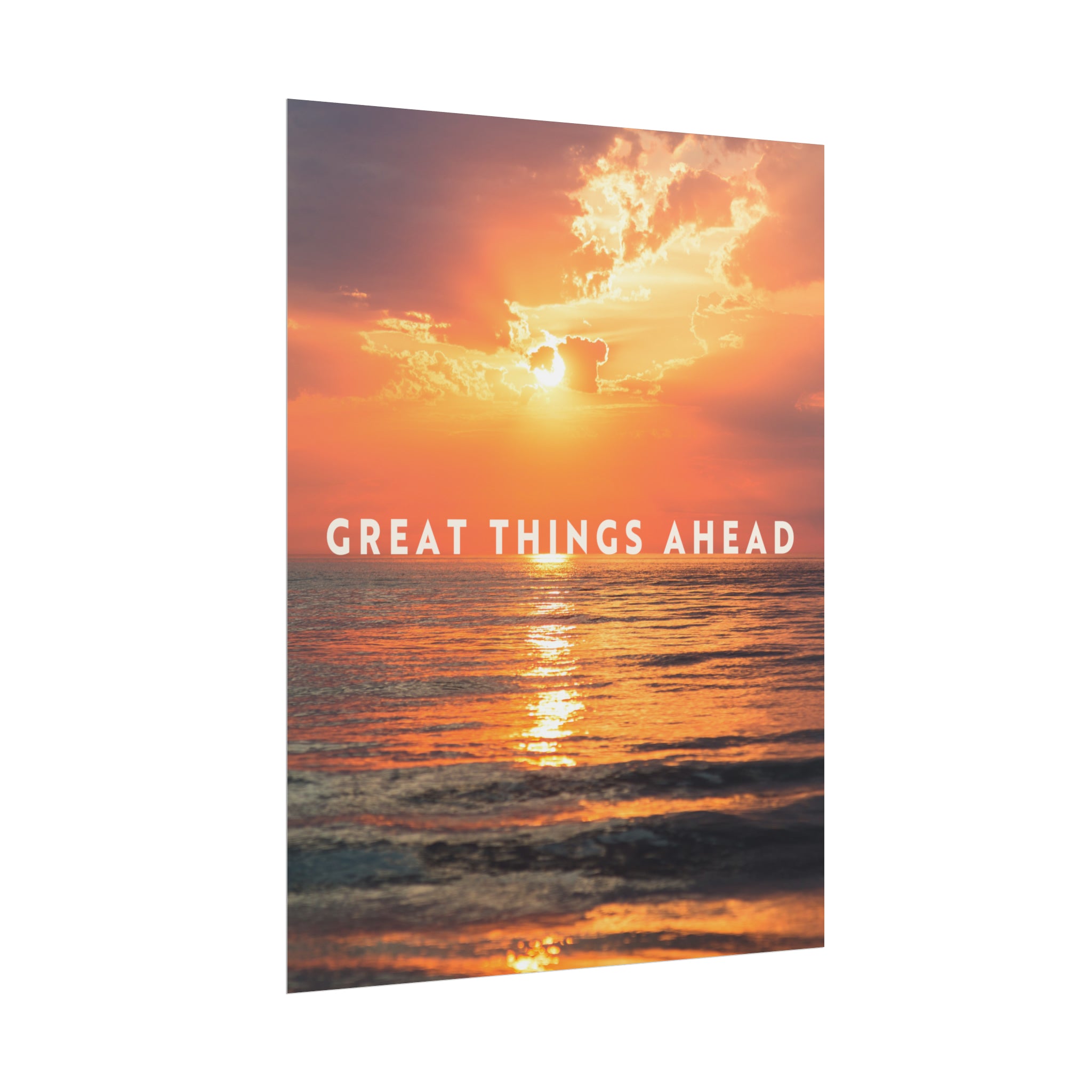 Great Things Ahead - Sunrise - Poster additional image 1