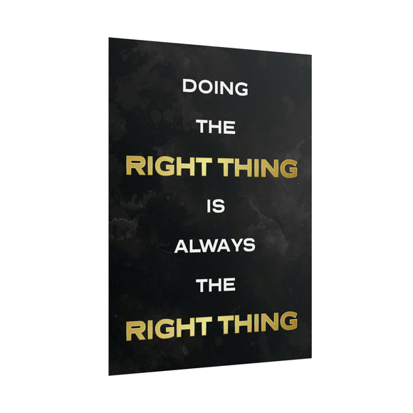 Doing The Right Thing Poster additional image 1