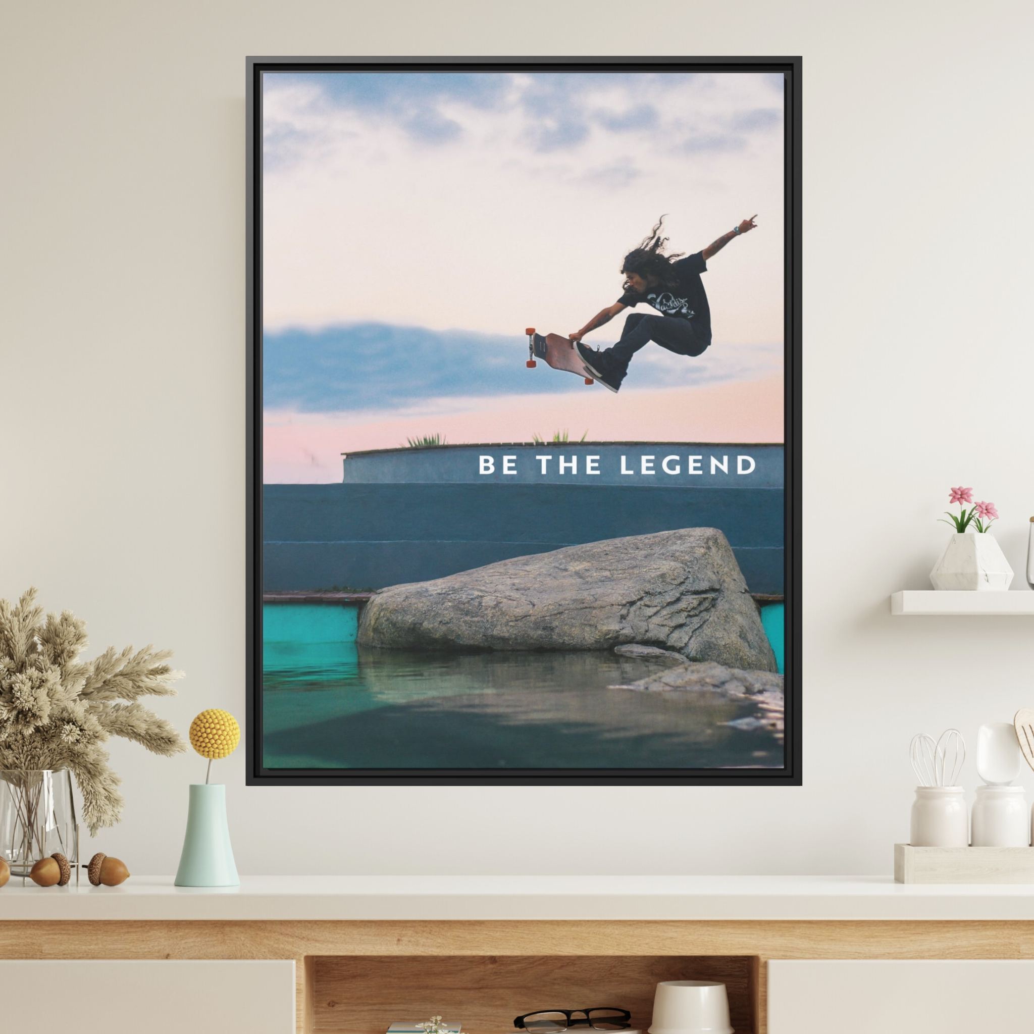 Be The Legend - Rip It - Wall Art - The Design Station
