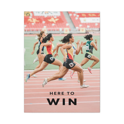 Here To Win - Runners - Wall Art