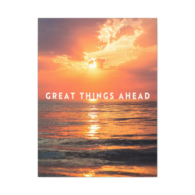 Great Things Ahead - Sunrise - Wall Art
