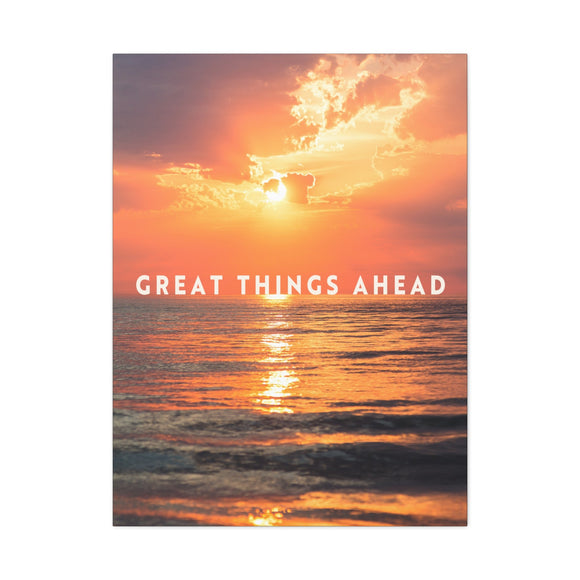 Great Things Ahead - Sunrise - Wall Art