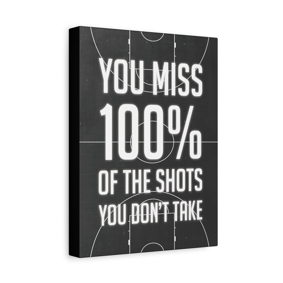 100 Percent of Shots You Don't Take Wall Art additional image 3