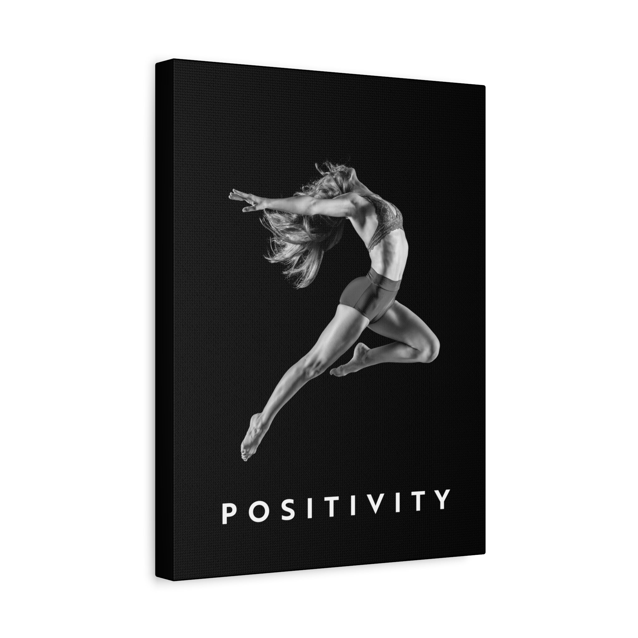 Positivity - Airborne Black And White - Wall Art additional image 2