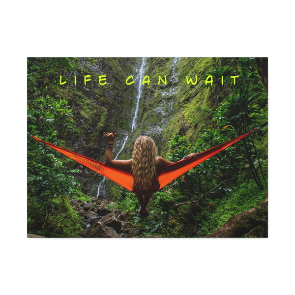 Life Can Wait Wall Art