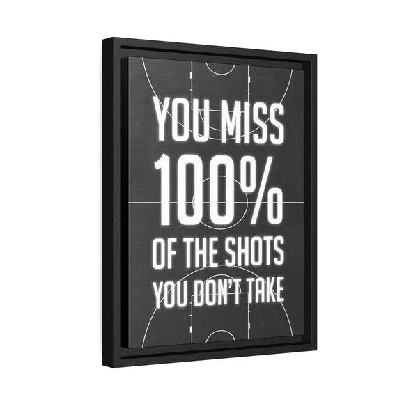 100 Percent of Shots You Don't Take Wall Art additional image 6