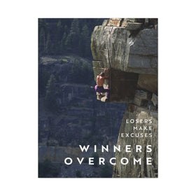 Winners Overcome Wall Art