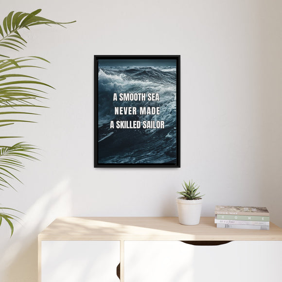 Smooth Sea Never Made Skilled Sailor Wall Art additional image 6