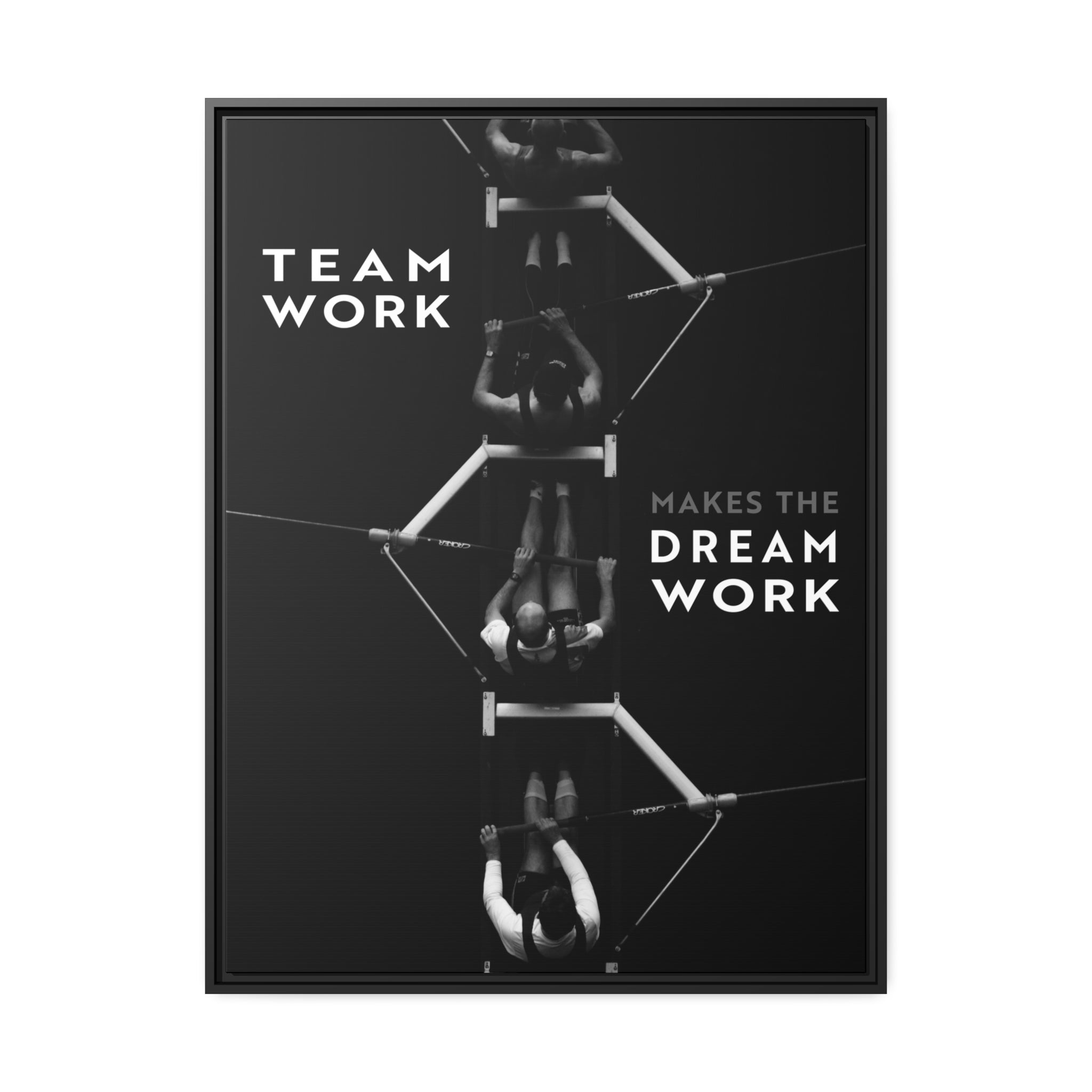 Teamwork - Black And White - Wall Art | The Design Station