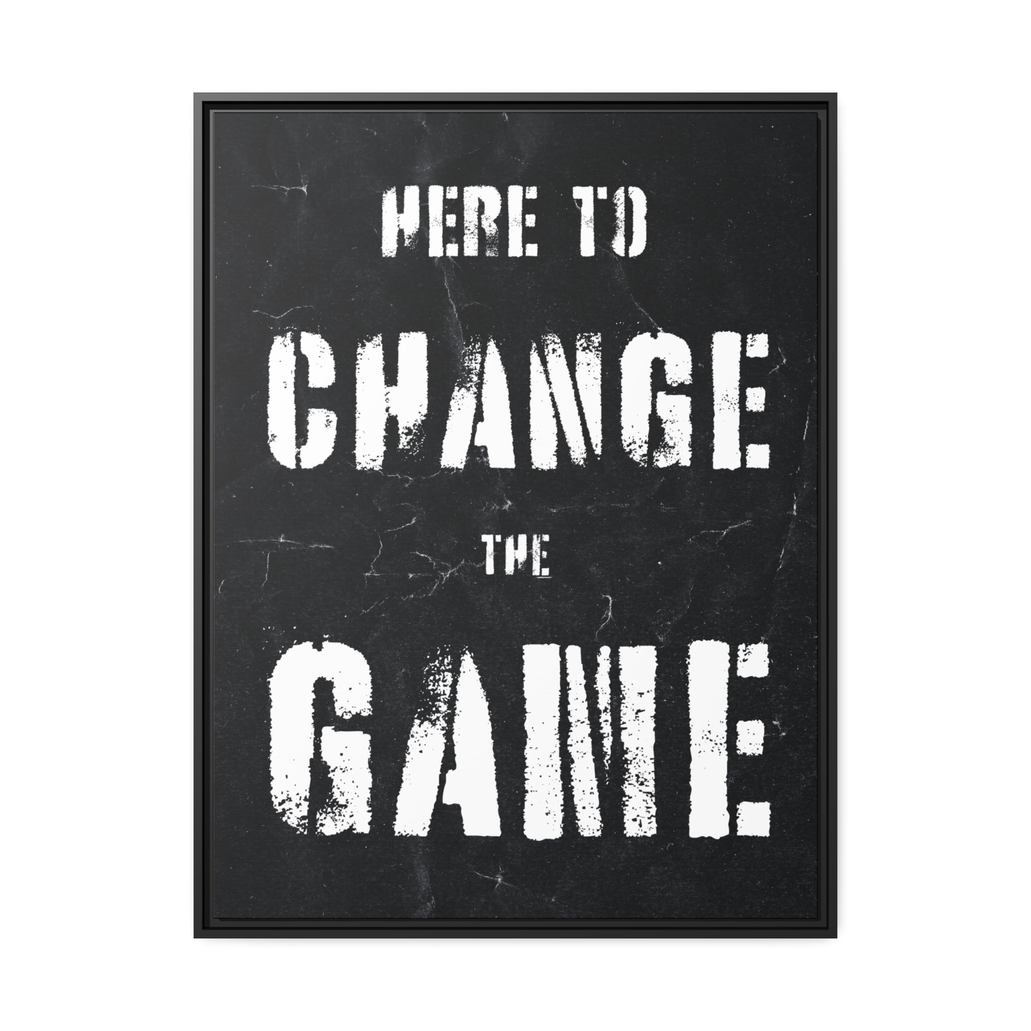 Here To Change The Game Wall Art additional image 3