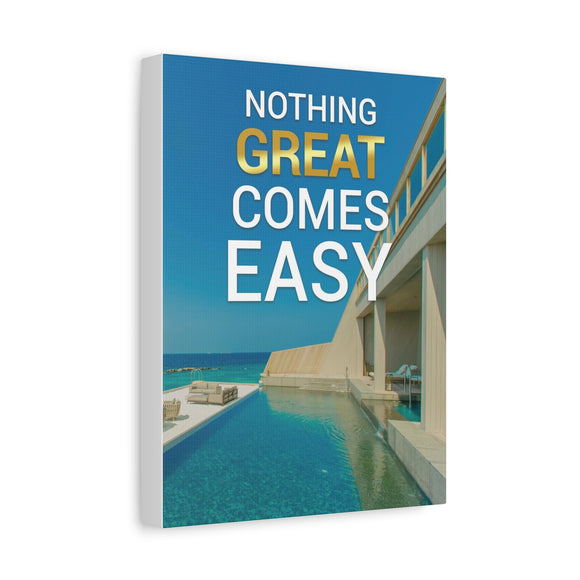 Nothing Great Comes Easy Wall Art additional image 2