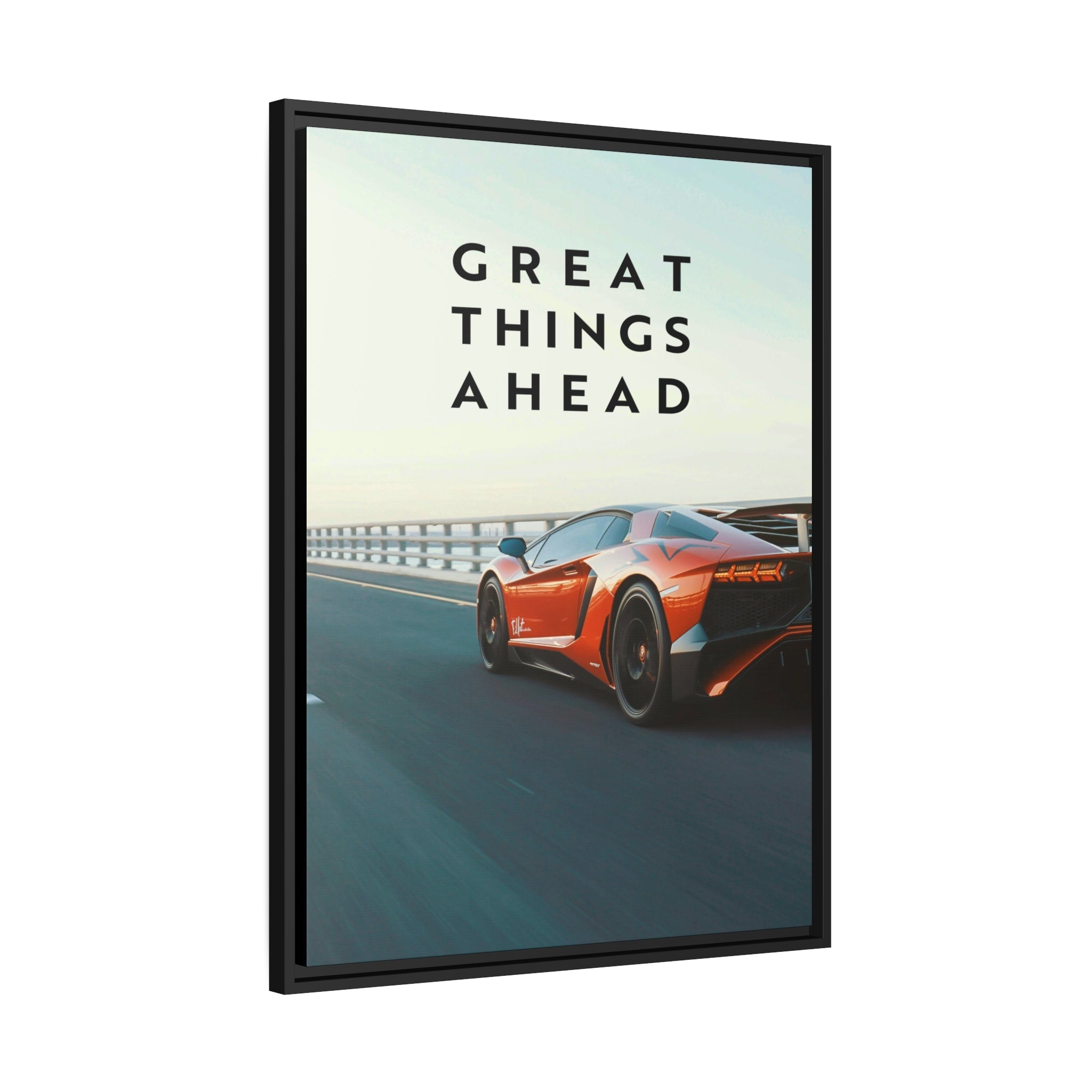 Great Things Ahead - Sports Car - Wall Art additional image 5