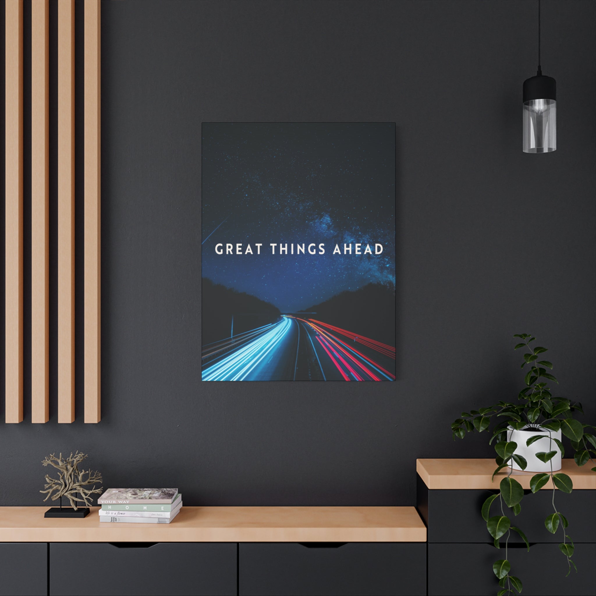 Great Things Ahead - Night Sky - Wall Art additional image 3