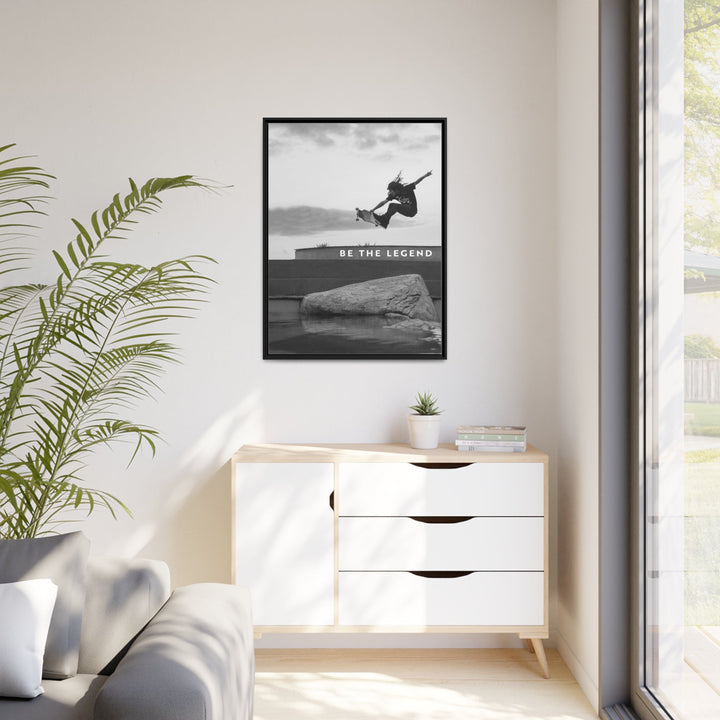 Be The Legend - Rip It Black And White - Wall Art additional image 7