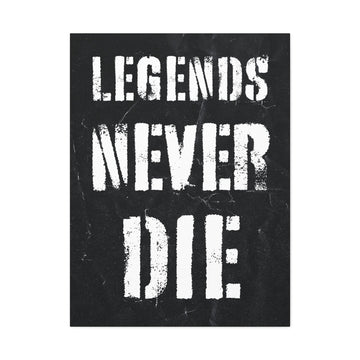 Legends Never Die Wall Art