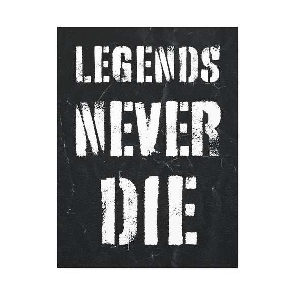 Legends Never Die Wall Art