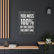 100 Percent of Shots You Don't Take Wall Art additional image 2