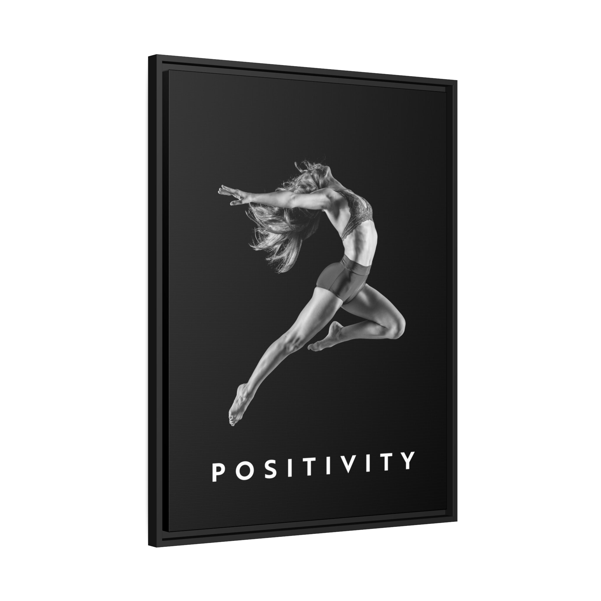 Positivity - Airborne Black And White - Wall Art additional image 6