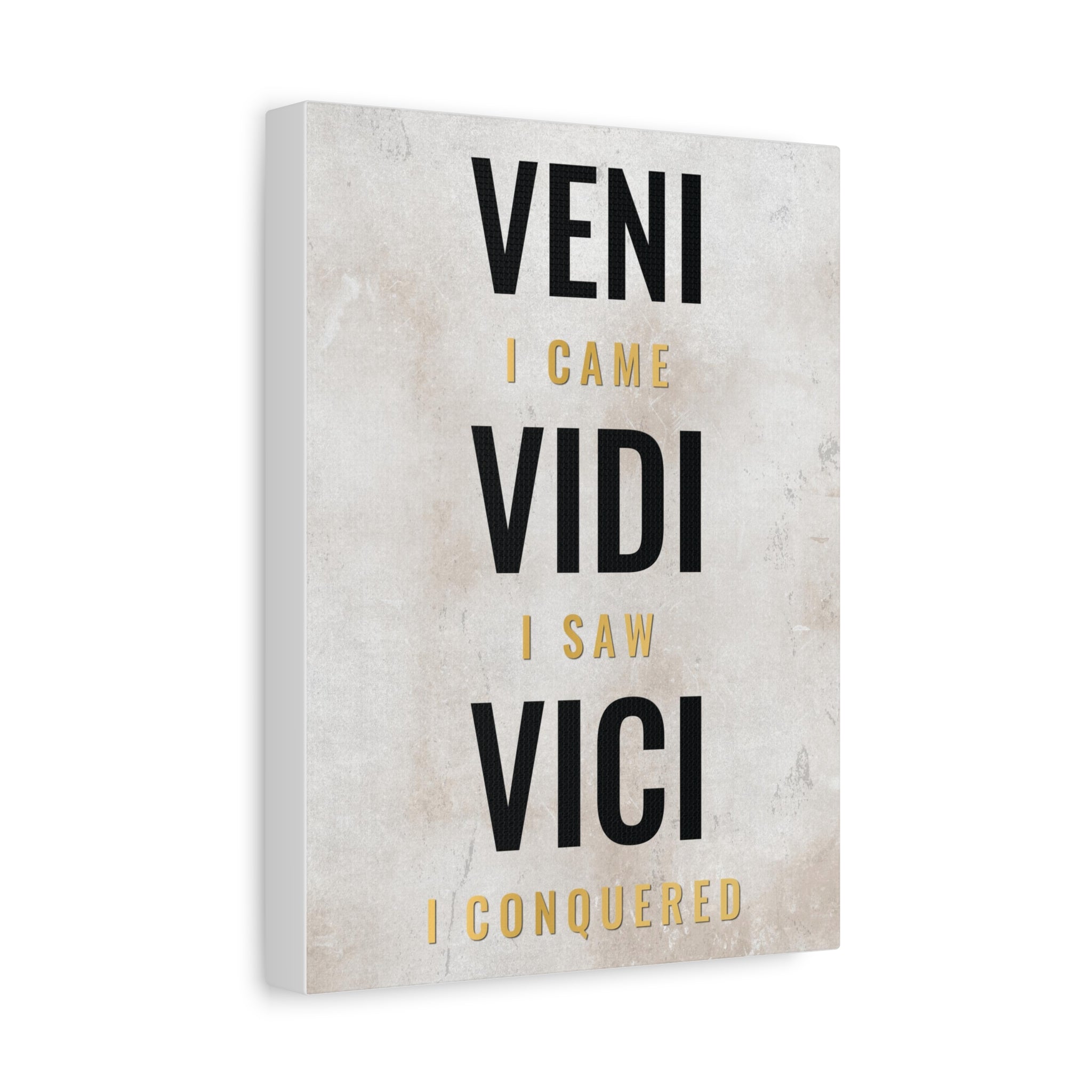 Veni Vidi Vici Motivational Canvas Art Print The Design Station veni-vidi-vici-motivational-canvas-art-print-the-design-station